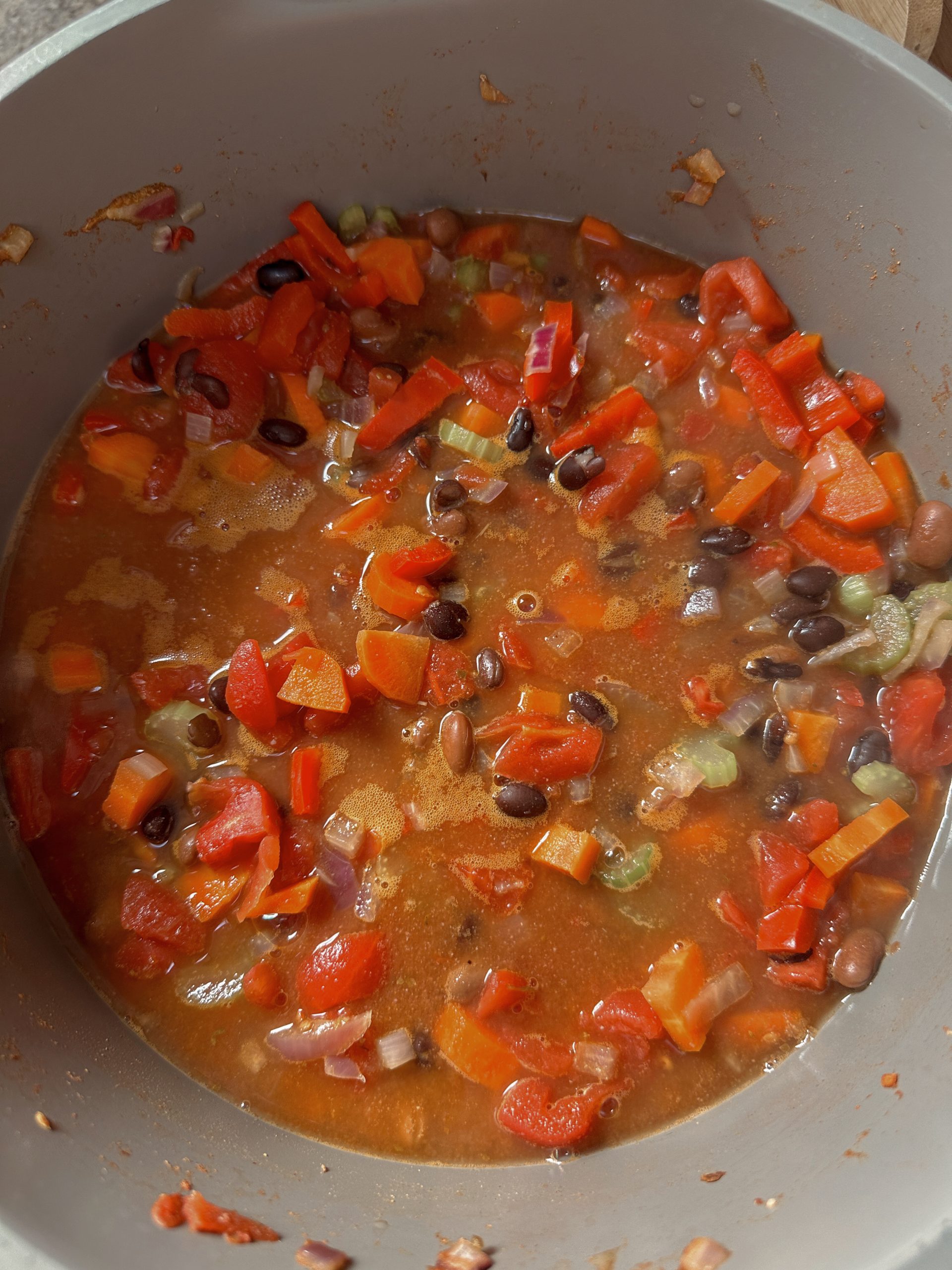 Veggie Loaded Chili