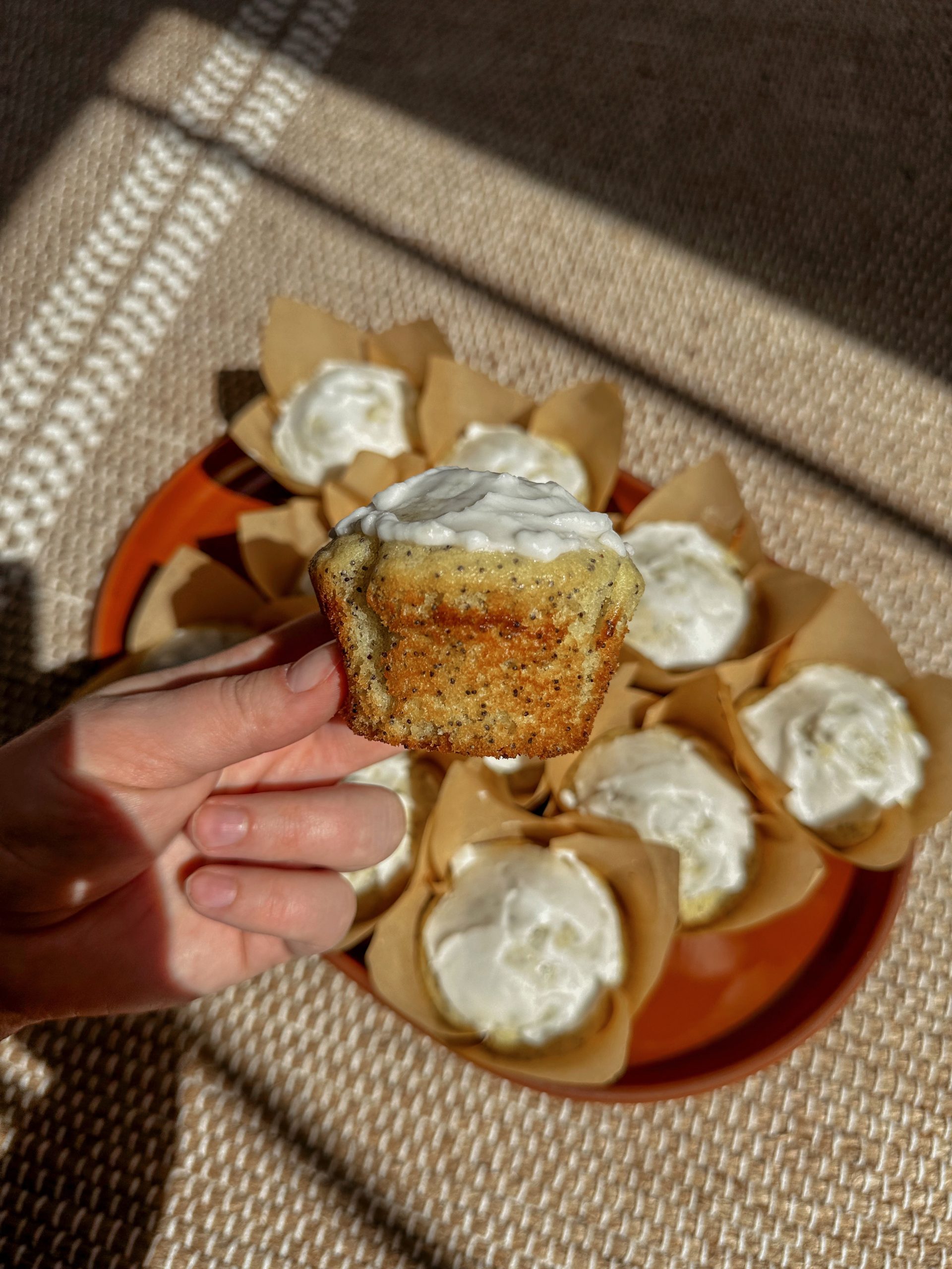 Glazed Lemon Poppyseed Muffins