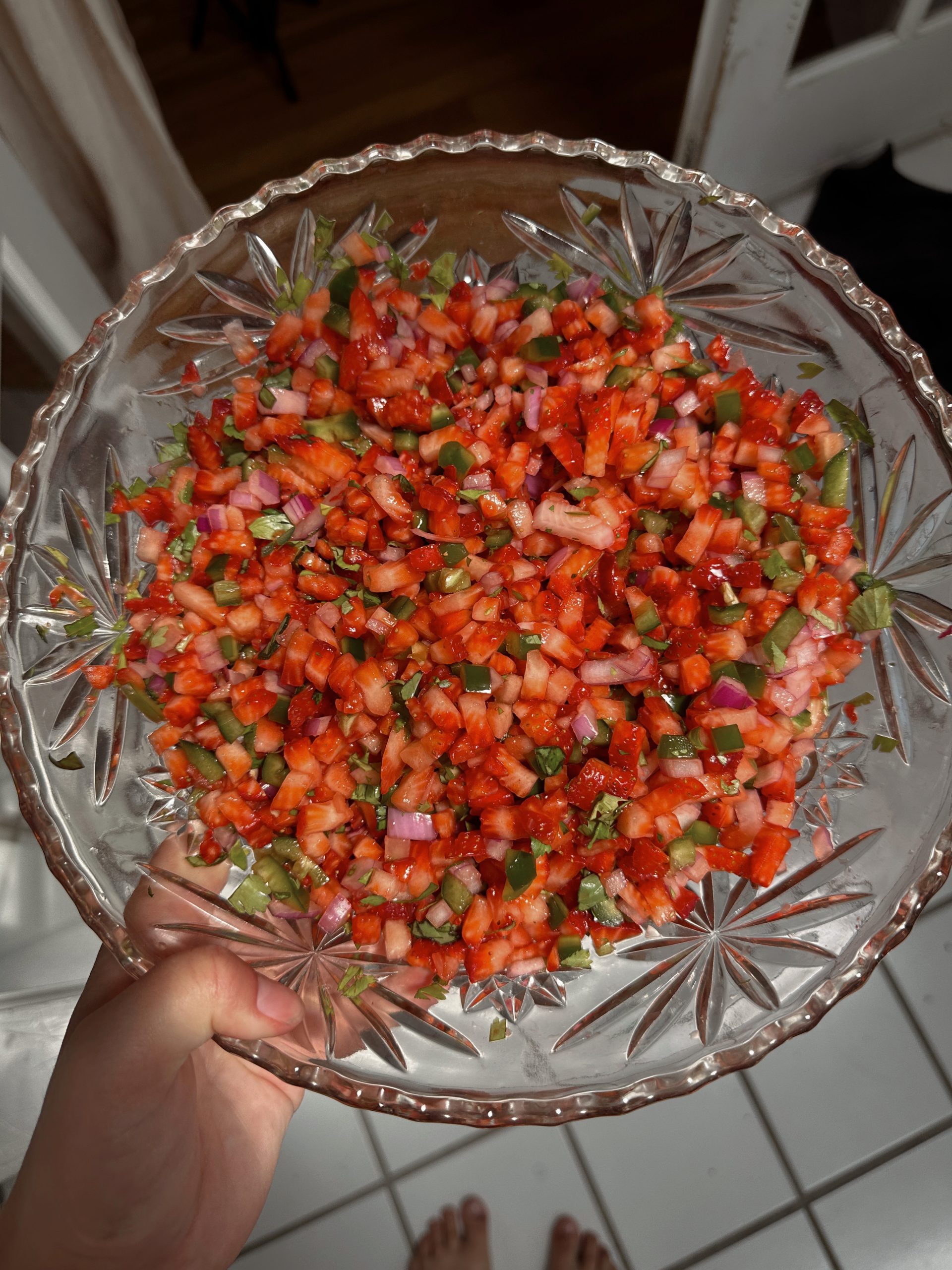 Spicy Strawberry Salsa