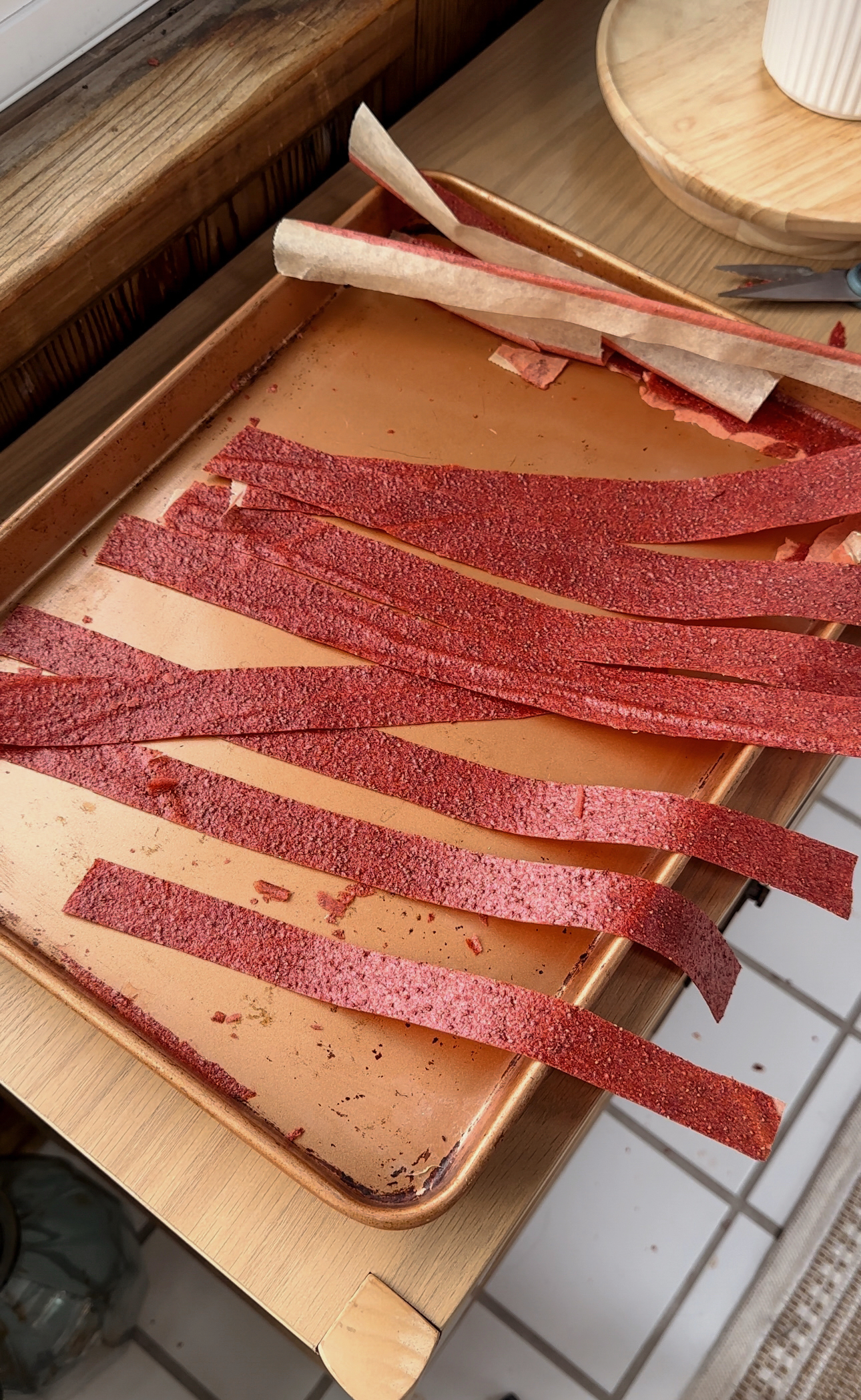 3-Ingredient Strawberry Fruit Leather