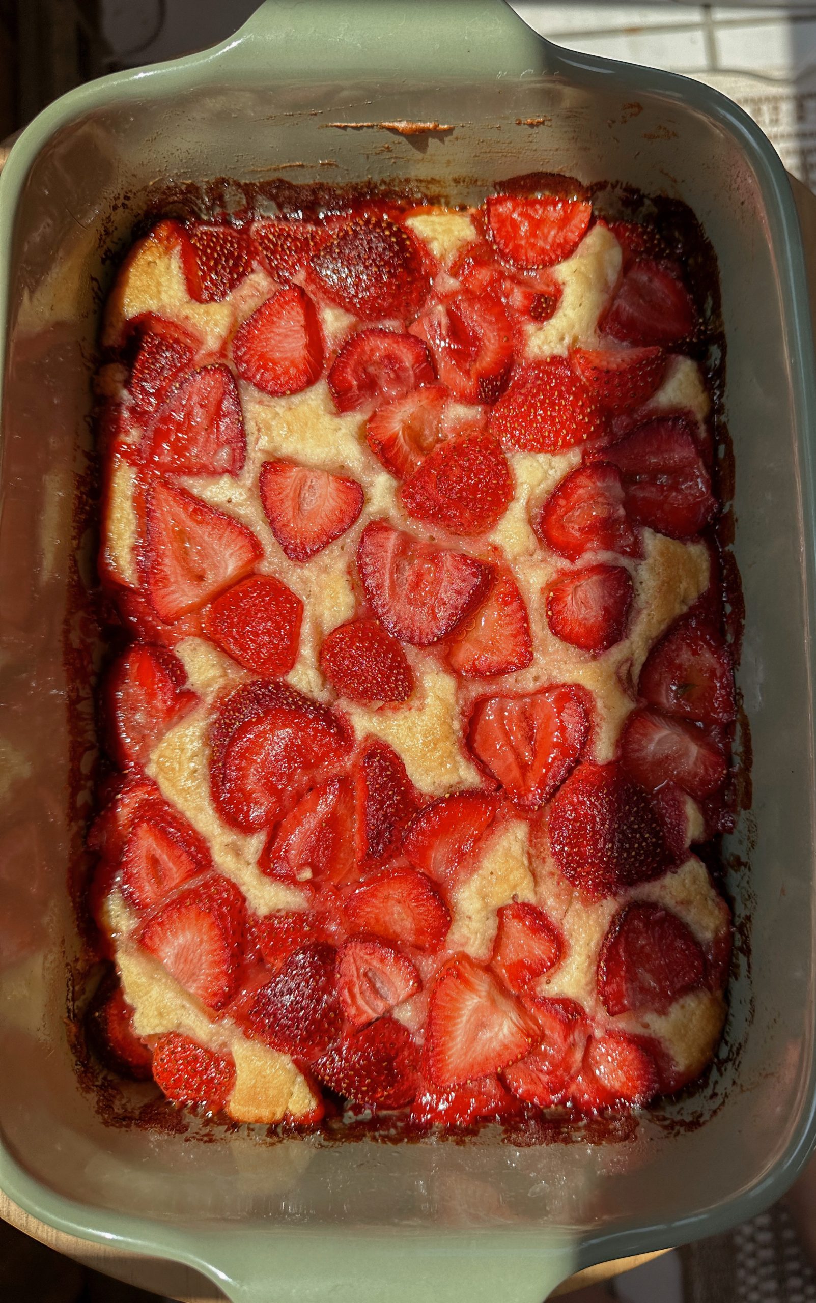 Strawberry Cobbler