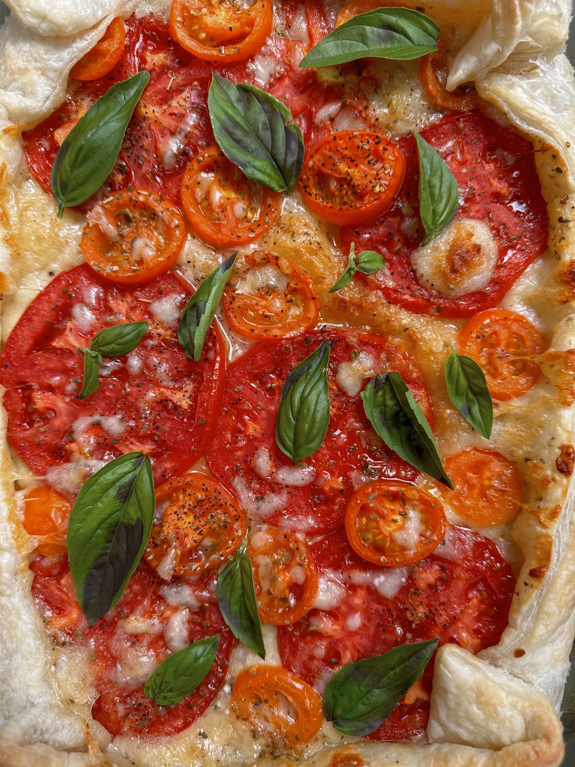 Easy Garden Tomato Tart