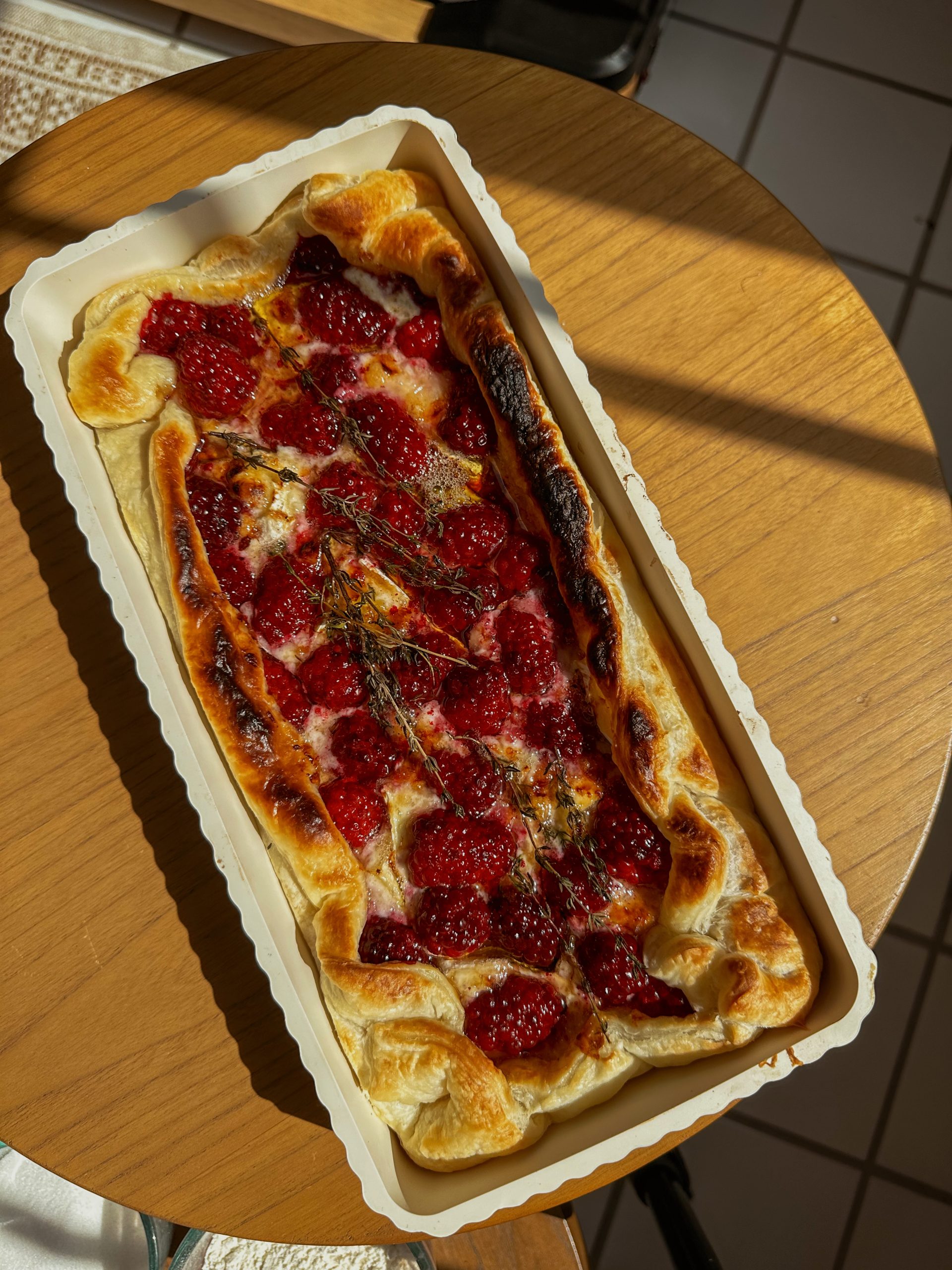 Blackberry Brie Puff Pastry