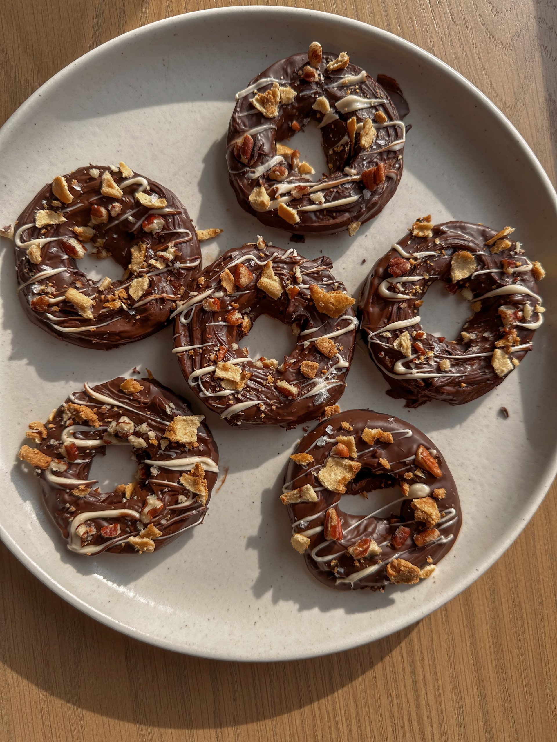 Chocolate Covered Apple Rounds