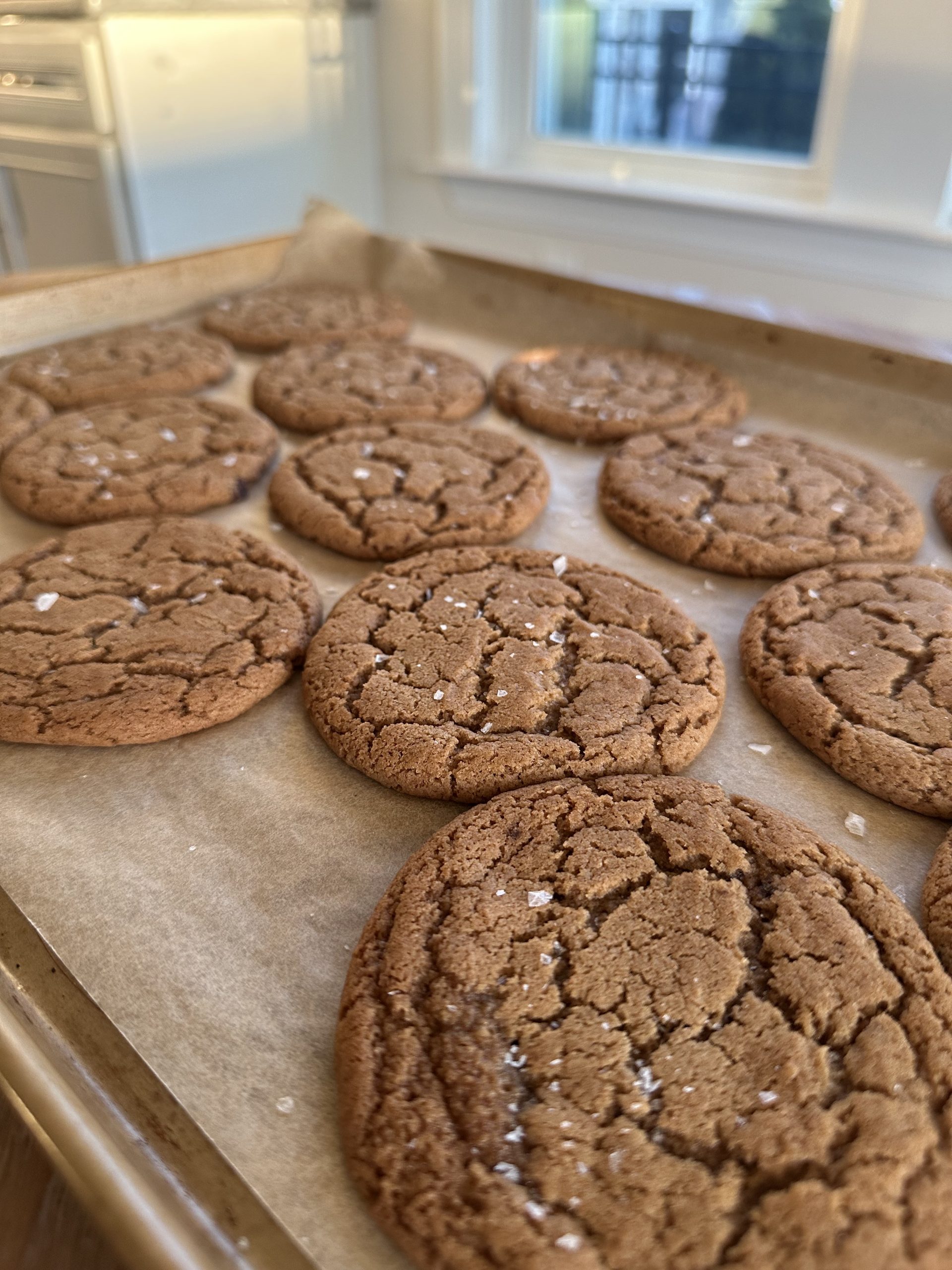 Brown Butter Crinkle Cookies