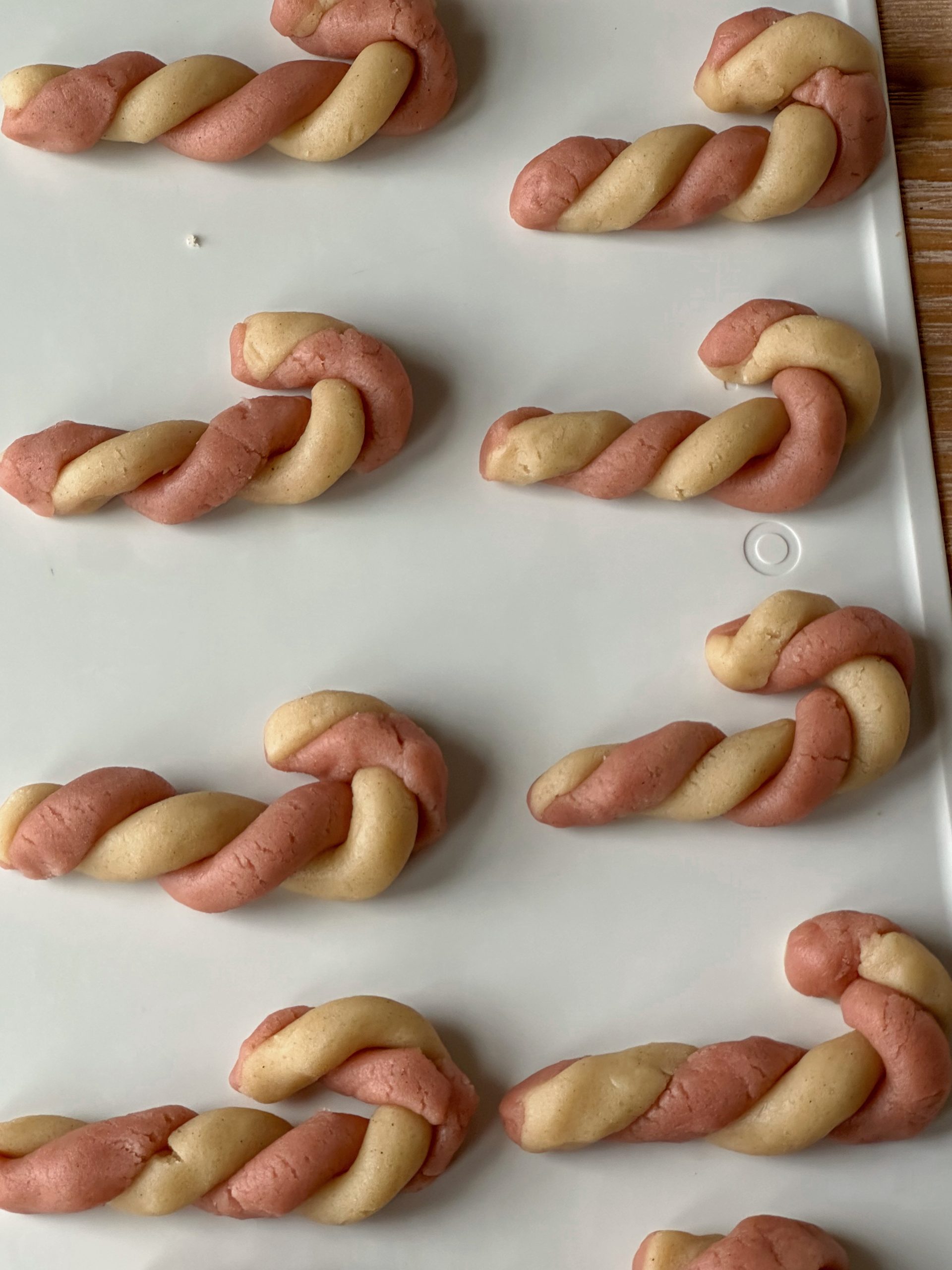 Sugar Cookie Candy Canes