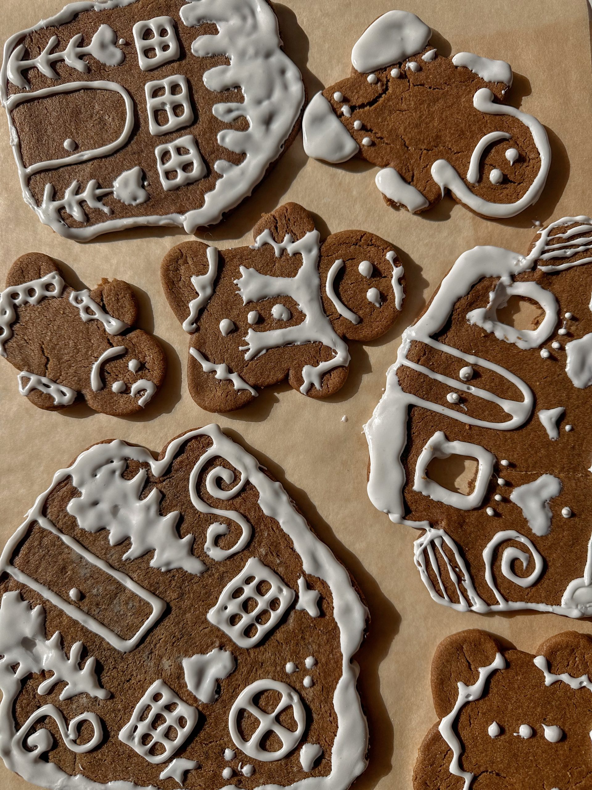 Gingerbread Men & House Cookies!
