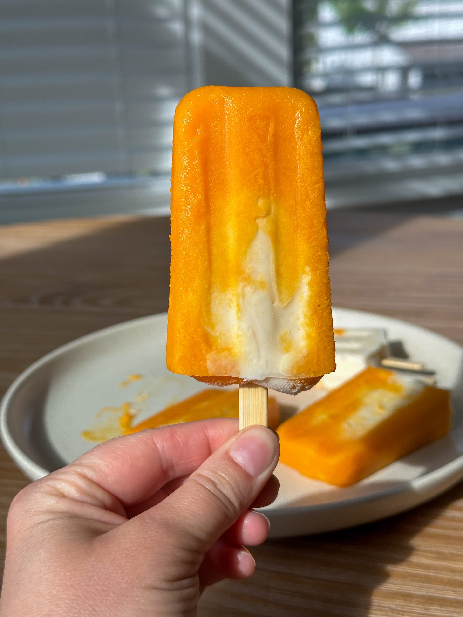 Homemade Orange Creamsicles