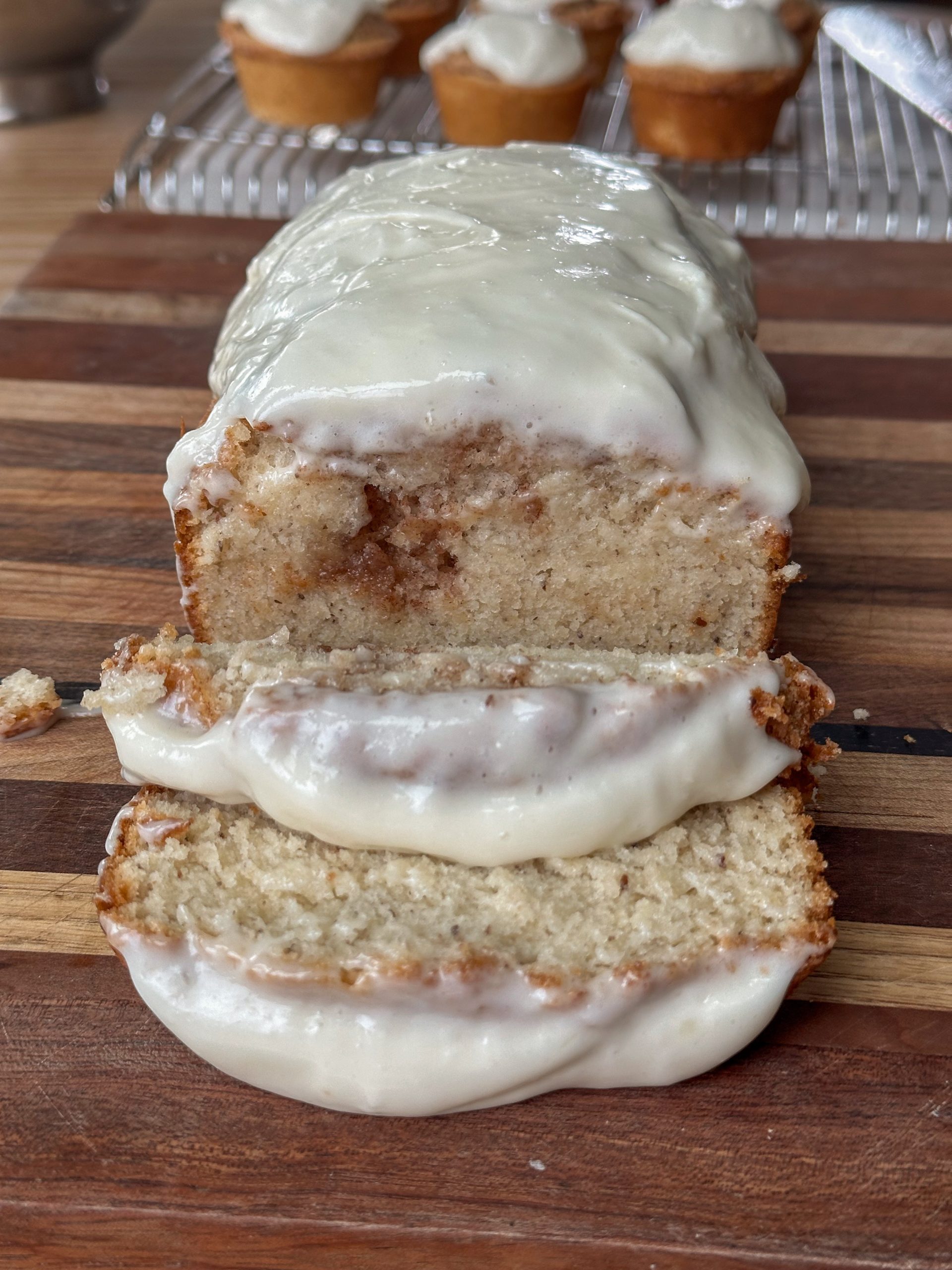 Better-For-You Cinnamon Roll Bread