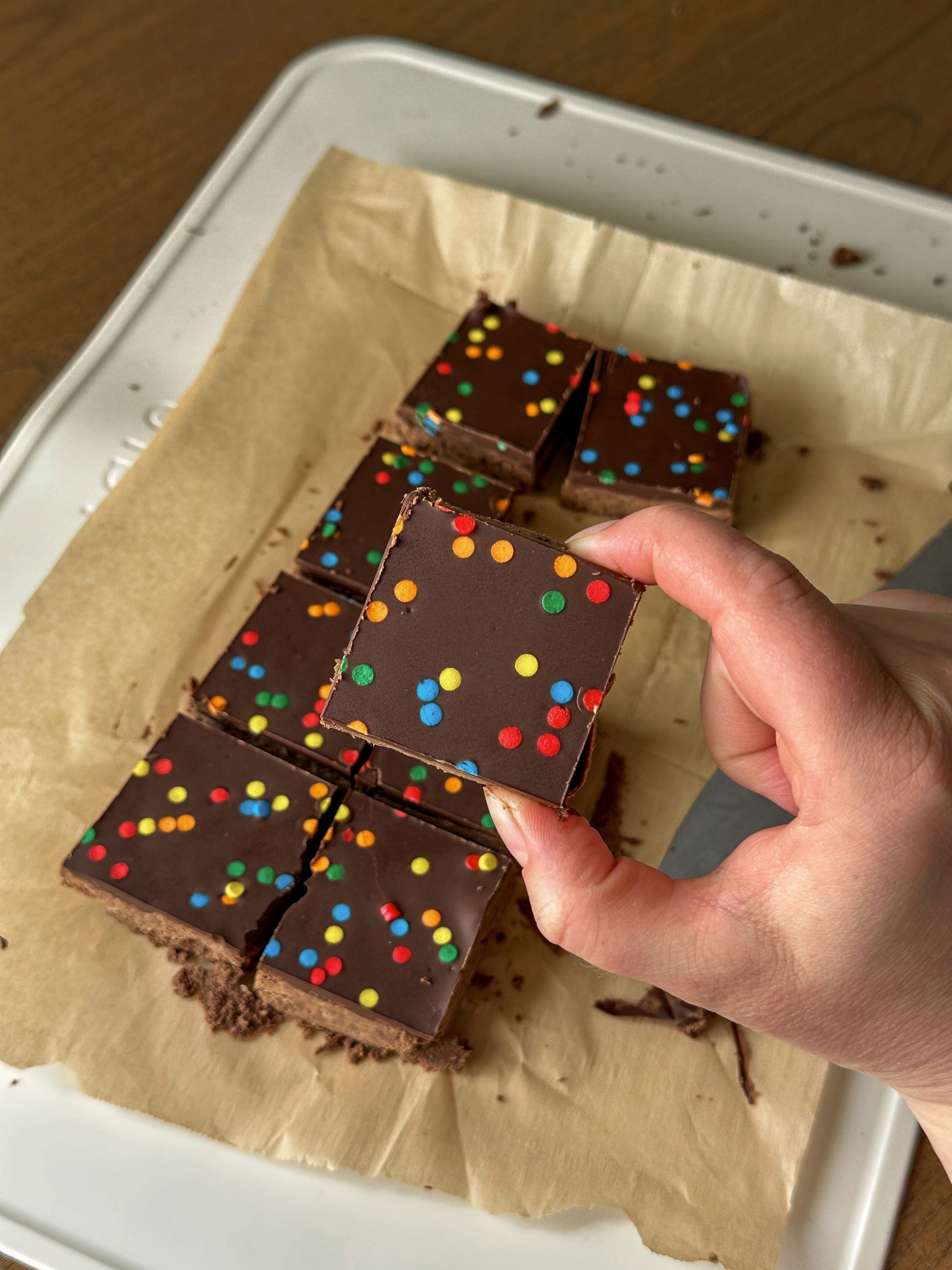 Healthy Cosmic Brownies